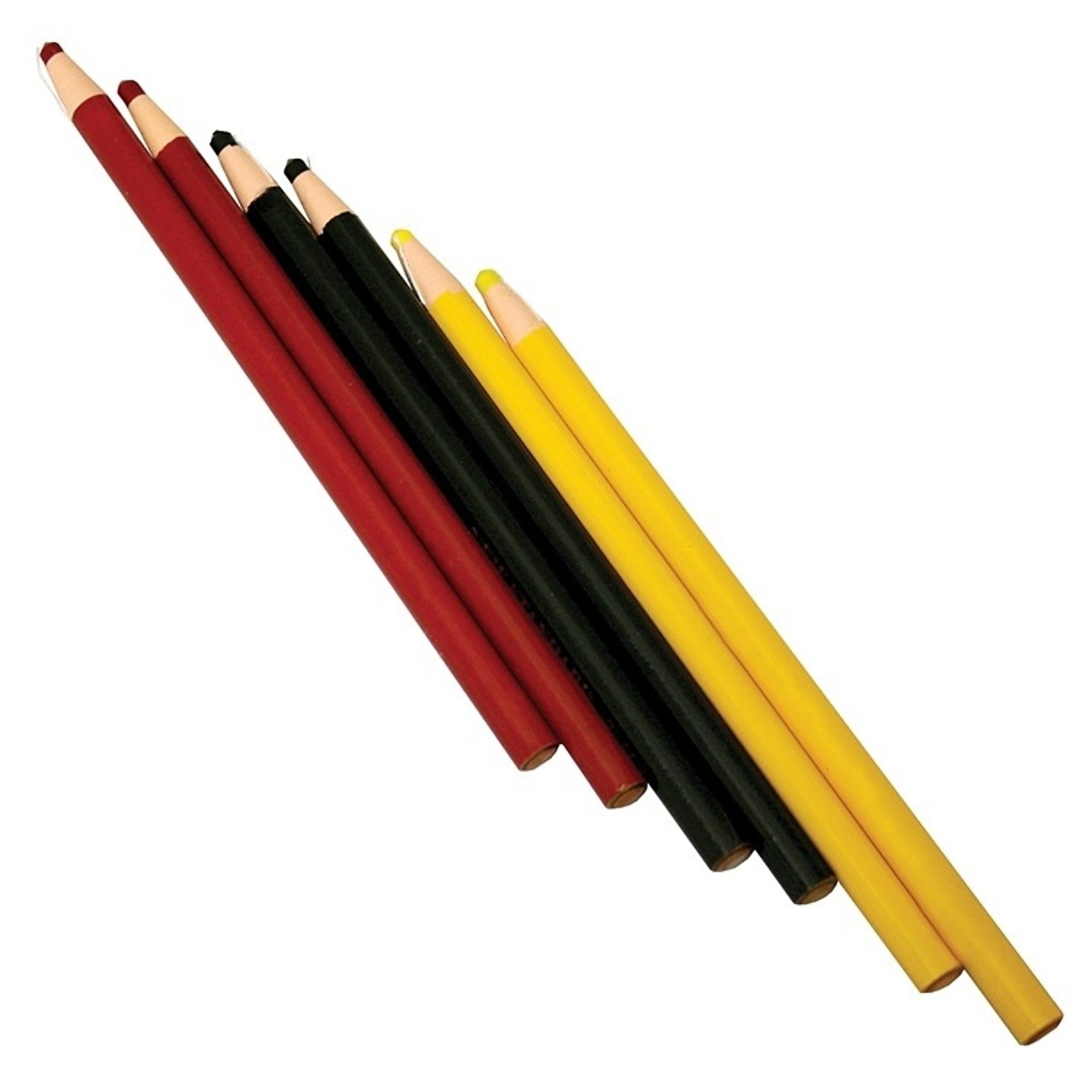 Kraft Tools ST157 Tile Markers (Red, Yellow and Black), 6PK